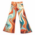 Retro Rock Bell Bottom Pants - Vintage Inspired 70s Style