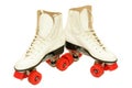 Retro roller skates Royalty Free Stock Photo