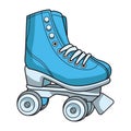 Retro roller skates