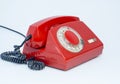 Retro rotary phone Royalty Free Stock Photo