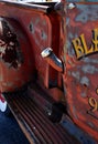 Retro Rusty Patina Antique Chevy Chevrolet pick up truck from 1946 on display in Ft Lauderdale1946 Royalty Free Stock Photo