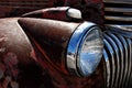 Retro Rusty Patina Antique Chevy Chevrolet pick up truck from 1946 on display in Ft Lauderdale1946 Royalty Free Stock Photo