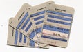 Retro Boarding Passes United Airlines Royalty Free Stock Photo