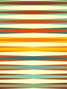 retro 70s style geometric stripes background design, vintage abstract pattern, poster Royalty Free Stock Photo