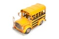 Retro school bus. Royalty Free Stock Photo