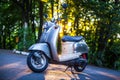 Retro scooter Royalty Free Stock Photo