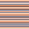 Retro seamless stripe pattern vintage colors vector