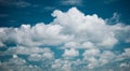 Retro sky and clouds background Royalty Free Stock Photo