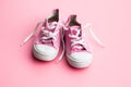 Retro sneakers. Tennis shoes Royalty Free Stock Photo