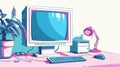 A retro software paint window interface from the 90s, displaying a vintage digital design.