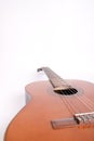 Retro spanish guitar Royalty Free Stock Photo