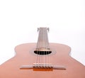 Retro spanish guitar Royalty Free Stock Photo