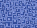Retro squares blue