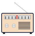 Retro stereo, icon