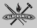 Blacksmith emblem or badge.