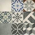 Retro style ceramic tiles for interiors, today used mainly for kitchen wall decoration