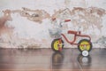 Retro Style Children Tricycle in the Kindergarten School, Good O