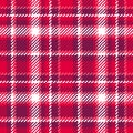 Valentine`s retro tartan burgundy pattern