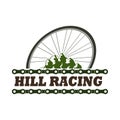 Retro style hill racing and mountain biking club