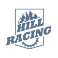 Retro style hill racing and mountain biking club