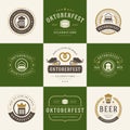 Retro style labels, badges and logos set