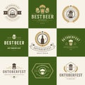 Retro style labels, badges and logos set