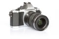 Retro style mirrorless digital camera