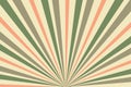retro style radial stripe line pattern background Royalty Free Stock Photo