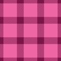 Valentine`s simple tartan burgundy pattern