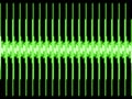 Retro style waveform