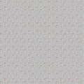 Retro style White orange red polka dots isolated on a on a gray background Simple modest geometric fabric pattern