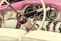 Retro styled image of the interior of a fifties Buick Century Co