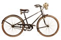 Retro Styled Image Of A Nineteenth Century Lady Bicycle