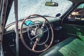 Cabin of the old car Royalty Free Stock Photo