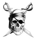 Pirate skull