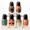 Retro-styled Nail Polish Bottle Set