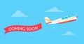 Planes-banners copy Royalty Free Stock Photo