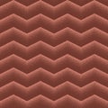 Retro Styled Zigzag Seamless Pattern Trend Vector Brown Abstract Background Royalty Free Stock Photo