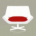 Retro-stylized Chair Icon Royalty Free Stock Photo
