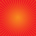 Retro sunburst background with rays. Vector Illustration.Modern design Orange and yellow Royalty Free Stock Photo