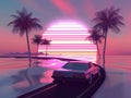 Retro Sunset Drive