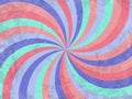 Retro Swirl Background. Grunge Texture. Vector Illustration