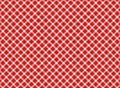 Retro tablecloth red white