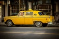 Retro Taxi Cab Royalty Free Stock Photo