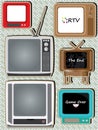 Retro Television Set_eps