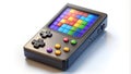 Retro tetris game handheld console