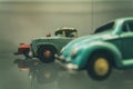 Retro toy cars