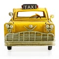 Retro toy taxi Royalty Free Stock Photo