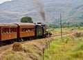 Retro Train in Minas Gerais Brazil Royalty Free Stock Photo