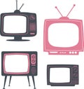 Retro tv set